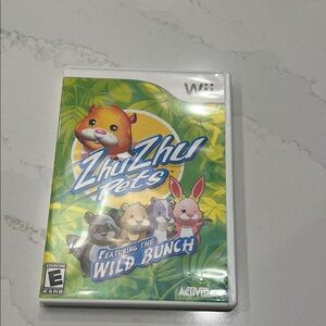ZhuZhu Pets Featuring The Wild Bunch Nintendo Wii Game